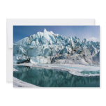 Mouth of the Matanuska Glacier in Alaska Custom Invite