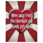Move away from the chocolate... flyers