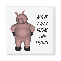 Move Away From The Fridge magnets by Ricaso_Ireland Move Away From The Fridge magnets