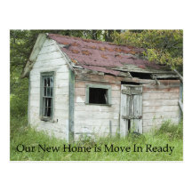 Move In Ready - Change of Address Card Postcards