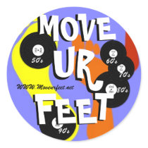 Move ur feet DJ service stickers by fbgdesings Move ur feet DJ service stickers