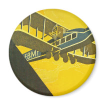 Move With the Times Fridge Magnet