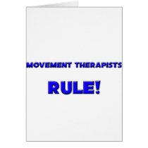 Movement Therapists Rule! cards by professions Movement Therapists Rule! cards