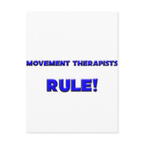Movement Therapists Rule! postcards by professions Movement Therapists Rule! postcards