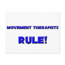 Movement Therapists Rule! postcards by professions Movement Therapists Rule! postcards
