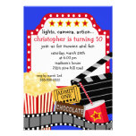 Movie Birthday Party Invitation