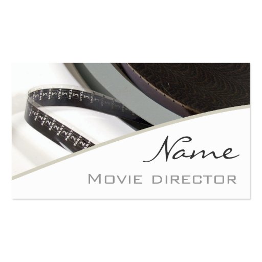Movie Business Card (front side)