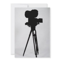 MOVIE CAMERA invitation