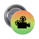Movie Camera Pin