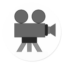 Movie Camera stickers by shopstew Movie Camera stickers