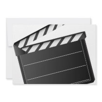 Movie Clapper Invites