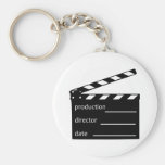 Movie clapper keychain