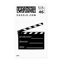Movie clapper stamp