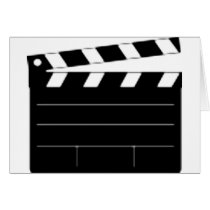 Movie Director, Filmmaker, Take 1 Card