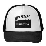 Movie Director's Hat With Clapperboard Slate