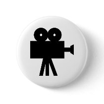 Movie Film Cine Camera Hollywood buttons
