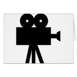 Movie Film Cine Camera Hollywood cards