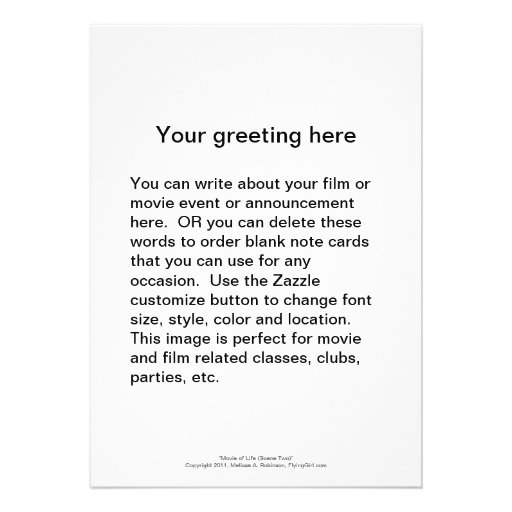 Movie film photography art fun landscape painting invites