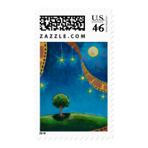 Movie film photography art fun landscape painting postage