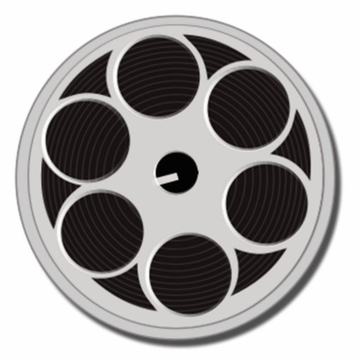 Movie Film Reel Cut Out | Zazzle