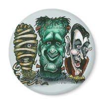 Movie Monsters magnets
