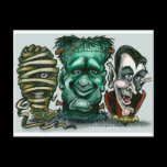 Movie Monsters Postcards