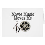 Movie Music Moves Me cards