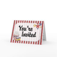 Movie Night Invitation card