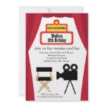 Movie Night Kids Birthday Party Invitation