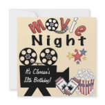 Movie Night Madness Invitations