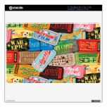 Movie Night Multi-Ticket MacBook Air Skin