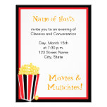 Movie Night Personalized Announcements