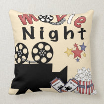Movie Night Pillow pillows