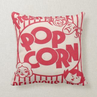 MOVIE NIGHT POPCORN! PILLOWS