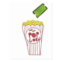 Movie Night Postcards