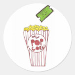 Movie Night Stickers