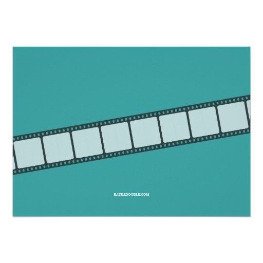 Movie Party Birthday Party Admission Ticket Invites