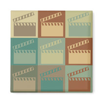 Movie Pop Art magnets by 1000suns Movie Pop Art magnets