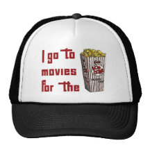 Movie Popcorn Mesh Hat