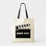Movie Slate Clapperboard Board Canvas Bag