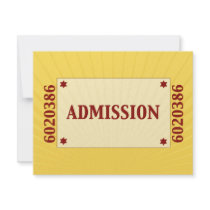 Movie Star Bar Mitzvah Reply Card B Invitations