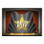 Movie Star Sweet Sixteen Personalized Invitation