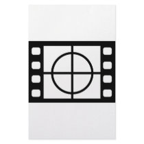 movie start icon stationery