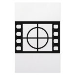 movie start icon personalized stationery