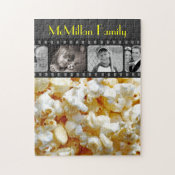 Movie Style Custom Family Photo Puzzle puzzle