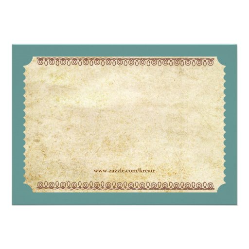 Movie Ticket Custom Invitations