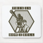 movie tv film camera director mouse pad