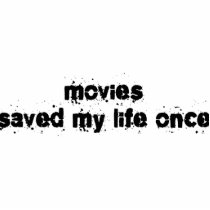 Movies Saved My Life Once photo sculptures by upshot Movies Saved My Life Once photo sculptures