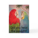 Moving Announcement Parrot Card by icansketchu Moving Announcement Parrot Card