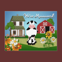 Moving Announcement postcards